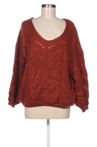 Дамски пуловер Js Millenium, Размер M, Цвят Оранжев, Цена 8,70 лв.