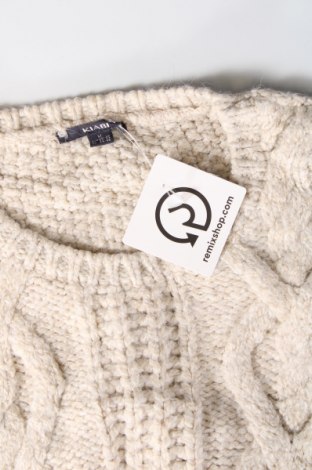 Дамски пуловер Kiabi, Размер M, Цвят Бежов, Цена 4,35 лв.