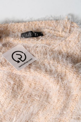 Дамски пуловер Liu Li, Размер S, Цвят Бежов, Цена 4,93 лв.