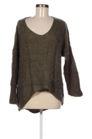 Дамски пуловер Made In Italy, Размер M, Цвят Зелен, Цена 5,51 лв.