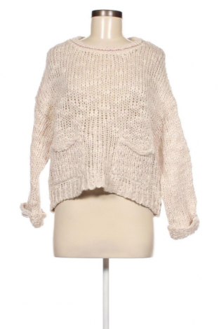 Дамски пуловер New Look, Размер M, Цвят Бежов, Цена 15,09 лв.