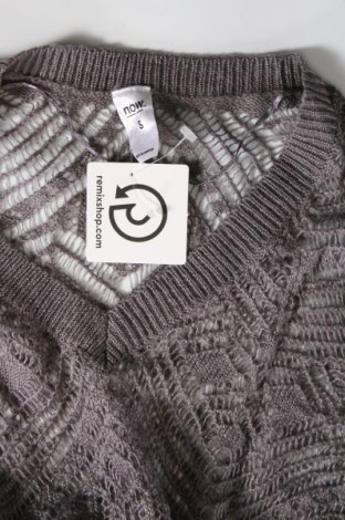 Γυναικείο πουλόβερ Now, Μέγεθος S, Χρώμα Γκρί, Τιμή 5,38 €