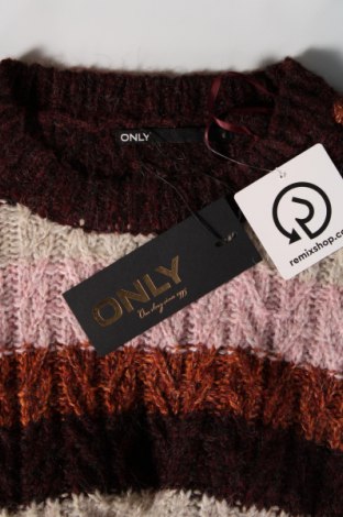 Дамски пуловер ONLY, Размер S, Цвят Многоцветен, Цена 10,26 лв.