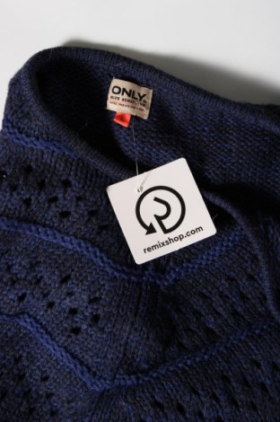Дамски пуловер ONLY, Размер L, Цвят Син, Цена 4,80 лв.
