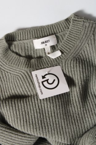 Damski sweter Object, Rozmiar XS, Kolor Zielony, Cena 34,39 zł