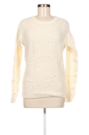 Дамски пуловер Phildar, Размер S, Цвят Екрю, Цена 7,25 лв.
