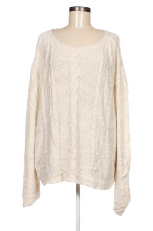 Γυναικείο πουλόβερ Pimkie, Μέγεθος XL, Χρώμα Λευκό, Τιμή 5,38 €