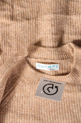 Дамски пуловер Primark, Размер XS, Цвят Бежов, Цена 4,35 лв.