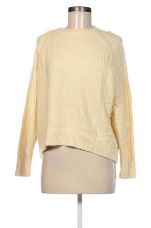 Дамски пуловер Pull&Bear, Размер S, Цвят Жълт, Цена 4,35 лв.