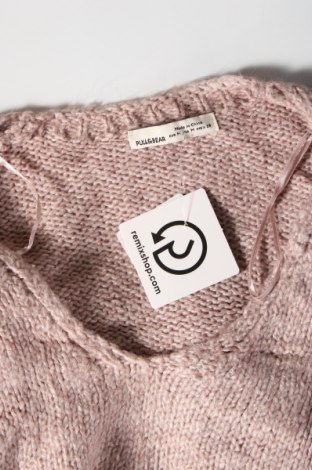 Γυναικείο πουλόβερ Pull&Bear, Μέγεθος M, Χρώμα Ρόζ , Τιμή 5,38 €