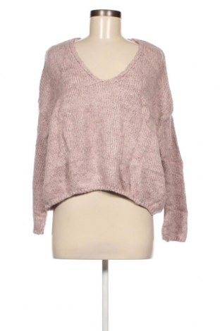 Γυναικείο πουλόβερ Pull&Bear, Μέγεθος M, Χρώμα Ρόζ , Τιμή 2,33 €