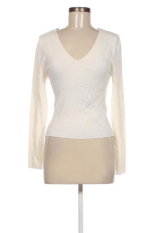 Γυναικείο πουλόβερ Pull&Bear, Μέγεθος L, Χρώμα Λευκό, Τιμή 10,67 €