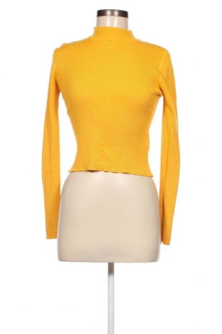 Damski sweter Pull&Bear, Rozmiar L, Kolor Żółty, Cena 42,99 zł