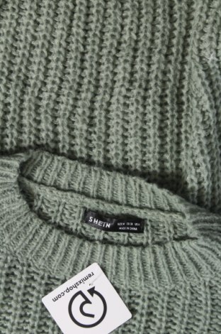 Γυναικείο πουλόβερ SHEIN, Μέγεθος M, Χρώμα Πράσινο, Τιμή 5,38 €