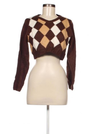 Дамски пуловер SHEIN, Размер M, Цвят Кафяв, Цена 4,64 лв.