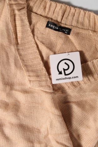 Γυναικείο πουλόβερ SHEIN, Μέγεθος S, Χρώμα  Μπέζ, Τιμή 2,15 €