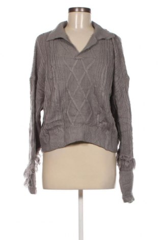 Дамски пуловер SHEIN, Размер L, Цвят Сив, Цена 8,70 лв.