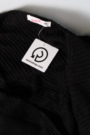 Дамски пуловер Supre, Размер S, Цвят Черен, Цена 8,70 лв.