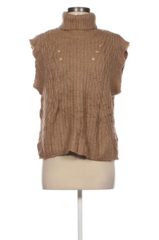 Γυναικείο πουλόβερ VILA, Μέγεθος M, Χρώμα  Μπέζ, Τιμή 2,23 €