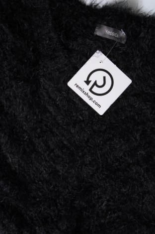 Дамски пуловер Yessica, Размер M, Цвят Черен, Цена 4,64 лв.