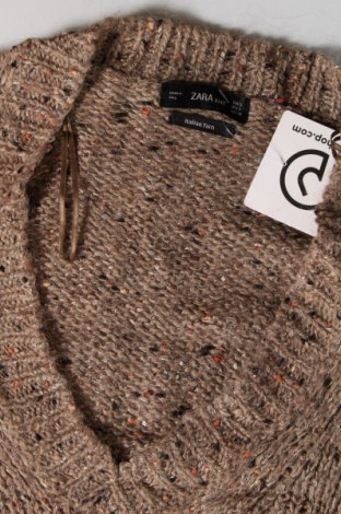 Γυναικείο πουλόβερ Zara Knitwear, Μέγεθος S, Χρώμα Καφέ, Τιμή 3,71 €