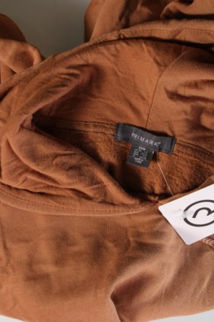 Damen Sweatshirt Primark, Größe XXS, Farbe Braun, Preis € 2,42