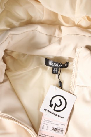 Γυναικείο δερμάτινο μπουφάν Missguided, Μέγεθος XL, Χρώμα  Μπέζ, Τιμή 30,09 €