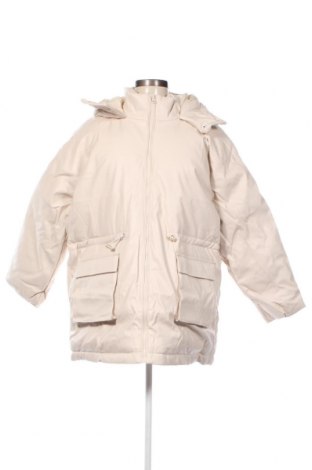 Dámska kožená bunda  Missguided, Veľkosť XL, Farba Béžová, Cena  32,24 €