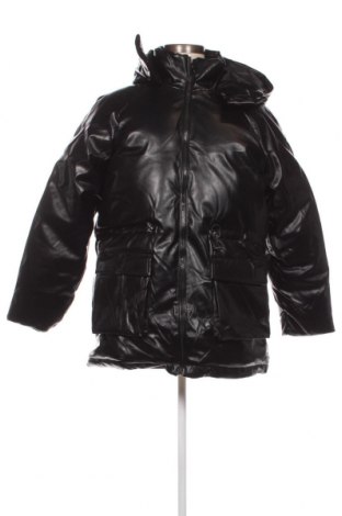 Γυναικείο δερμάτινο μπουφάν Missguided, Μέγεθος XS, Χρώμα Μαύρο, Τιμή 18,73 €