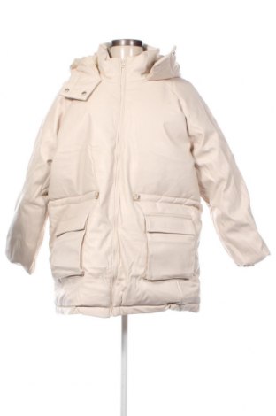 Dámska kožená bunda  Missguided, Veľkosť XL, Farba Béžová, Cena  13,61 €