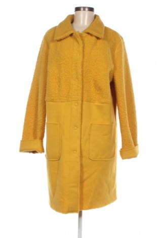 Дамско палто Mia Moda, Размер XL, Цвят Жълт, Цена 158,95 лв.