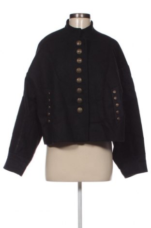 Dámský kabát  H&M, Velikost L, Barva Černá, Cena  989,00 Kč