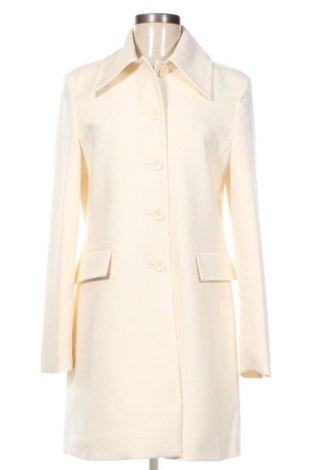 Γυναικείο παλτό Mango, Μέγεθος M, Χρώμα Εκρού, Τιμή 80,31 €