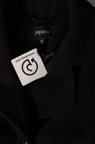 Дамско палто Papaya, Размер M, Цвят Черен, Цена 37,45 лв.