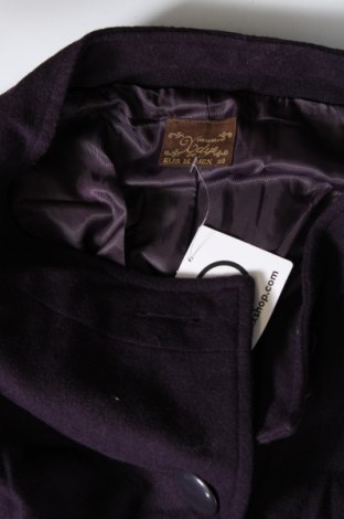 Дамско палто Xdye, Размер M, Цвят Лилав, Цена 37,45 лв.