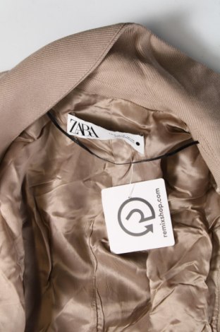 Γυναικείο παλτό Zara, Μέγεθος S, Χρώμα  Μπέζ, Τιμή 56,19 €