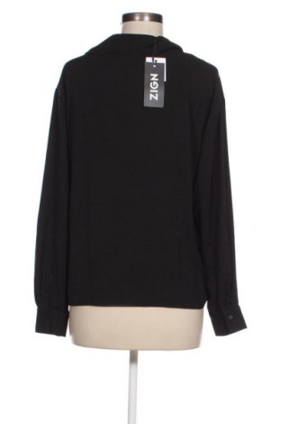 Γυναικεία μπλούζα Zign, Μέγεθος S, Χρώμα Μαύρο, Τιμή 3,71 €