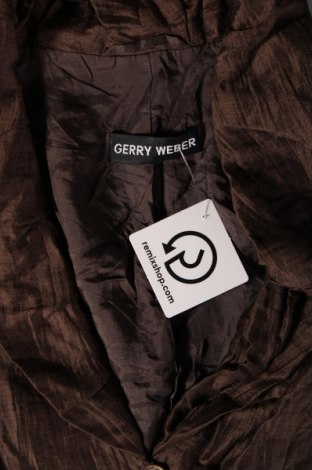 Γυναικείο σακάκι Gerry Weber, Μέγεθος M, Χρώμα Καφέ, Τιμή 50,10 €