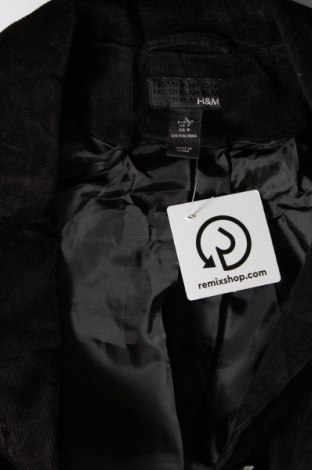 Дамско сако H&M, Размер M, Цвят Черен, Цена 6,16 лв.