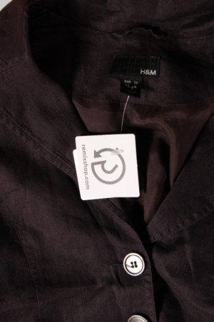 Дамско сако H&M, Размер S, Цвят Кафяв, Цена 7,92 лв.