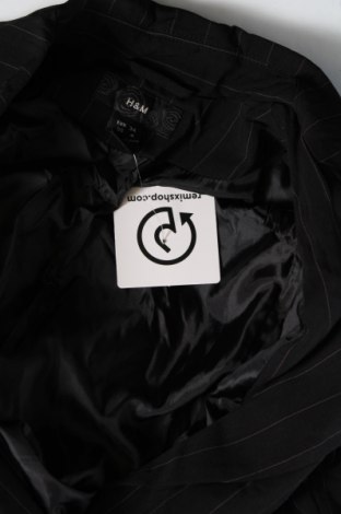 Γυναικείο σακάκι H&M, Μέγεθος XS, Χρώμα Μαύρο, Τιμή 27,22 €