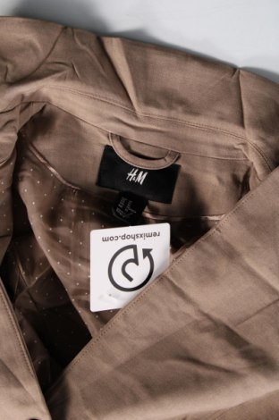 Дамско сако H&M, Размер M, Цвят Бежов, Цена 8,36 лв.