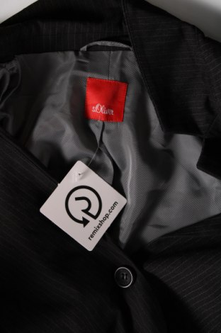Дамско сако S.Oliver, Размер L, Цвят Черен, Цена 43,00 лв.