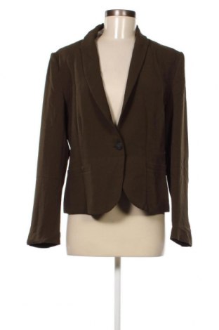 Дамско сако Zara, Размер L, Цвят Зелен, Цена 8,50 лв.