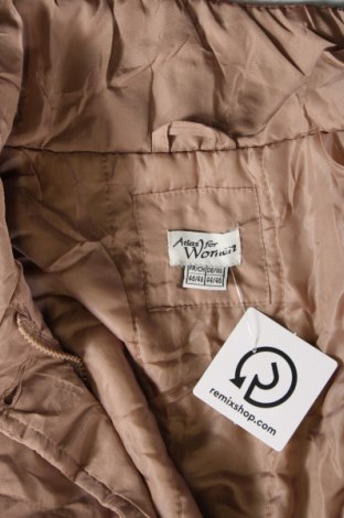 Γυναικείο μπουφάν Atlas For Women, Μέγεθος XL, Χρώμα  Μπέζ, Τιμή 6,83 €