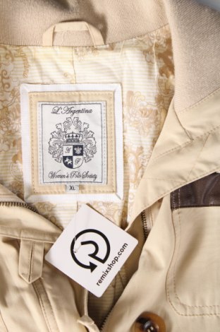 Γυναικείο μπουφάν L'argentina, Μέγεθος XL, Χρώμα  Μπέζ, Τιμή 6,53 €