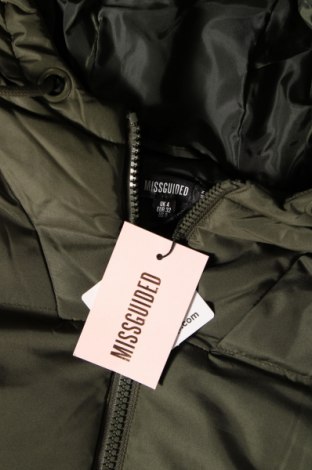 Γυναικείο μπουφάν Missguided, Μέγεθος XXS, Χρώμα Πράσινο, Τιμή 12,46 €