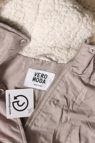 Γυναικείο μπουφάν Vero Moda, Μέγεθος L, Χρώμα  Μπέζ, Τιμή 17,94 €