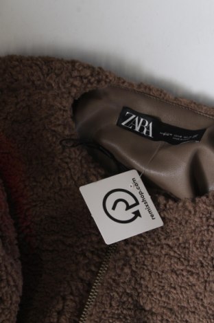 Γυναικείο μπουφάν Zara, Μέγεθος M, Χρώμα  Μπέζ, Τιμή 42,27 €