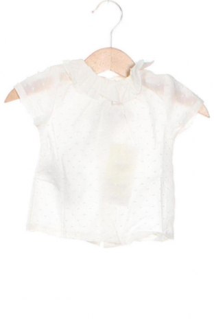 Dziecięca bluzka Mango, Rozmiar 2-3m/ 56-62 cm, Kolor Biały, Cena 24,82 zł